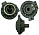 Насос масляный акпп Mitsubishi  t18/v(вал высок)  h136(внизу торчит)